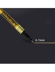 Rotulador Sakura Pen Touch Oro y Plata 2