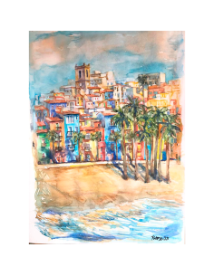 Playa de La Vila por Susana Rueda