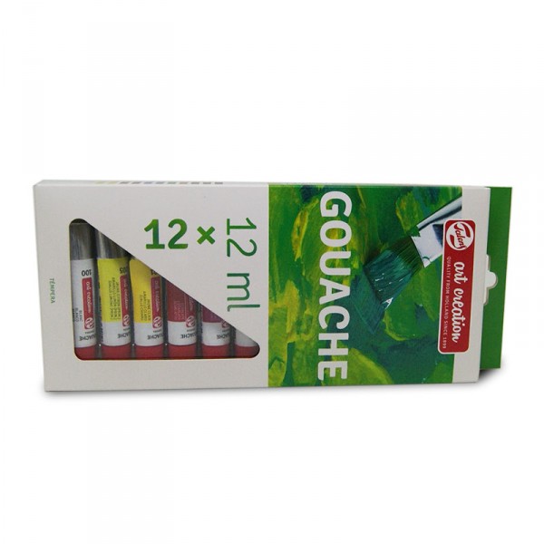 Caja de Tempera con 12 Colores 2
