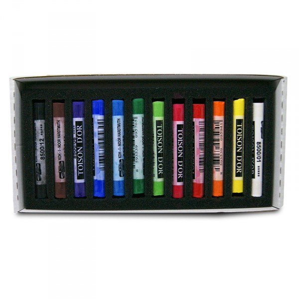 Caja de 12 Colores Pastel Toison D'or