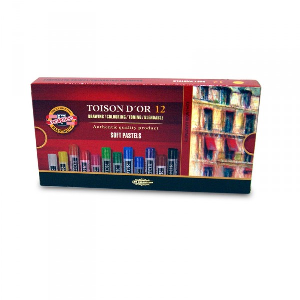 Caja de 12 Colores Pastel Toison D'or 2