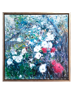 Cuadro Flores por José Caballero
