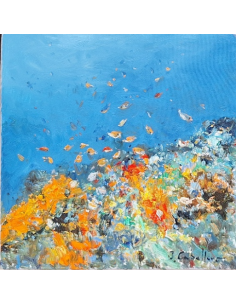 Cuadro coral parte 2 por José Caballero