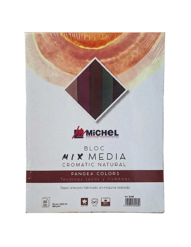 Bloc Mix Media Cromatic Natural Pangea colorsMichel