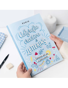 Cuaderno Caligrafía Creativa y Lettering Estaciones Rubio