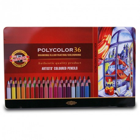 Caja de 36 Lápices de Colores para Artistas Caja de 36 Lápices de Colores para Artistas