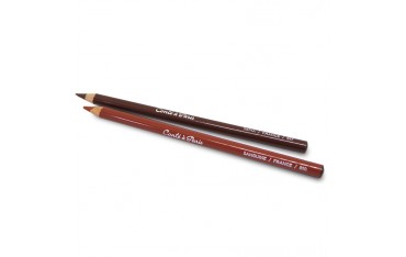 Lápices en Tonos Tierra y Blanco