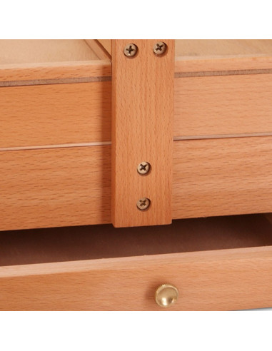 Maletín Extraible de Madera para Pintura Maletín Extraible de Madera para Pintura