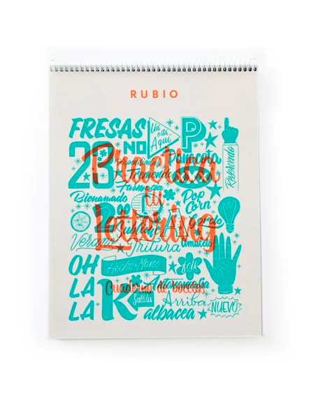 Cuaderno de bocetos- Practica tu Lettering