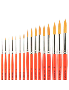 Pinceles Redondos Golden Sable 1500R 2